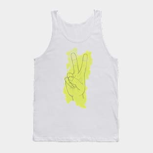 Peace please Tank Top